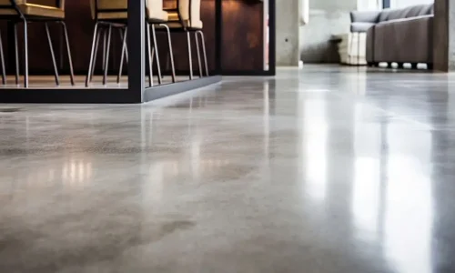 Polished concrete surface with a smooth, high-quality finish — by Manawatu Concrete. Polished concrete surface with a smooth, high-quality finish — by Manawatu Concrete.