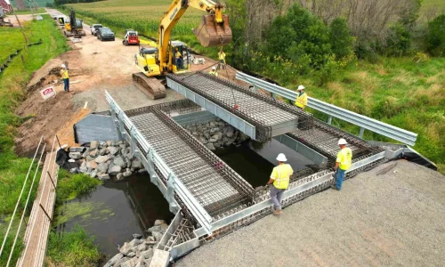 Modern Engineering for New Bridge Builds Manawatu – A Project by Manawatu Concrete A sleek bridge project representing Manawatu Concrete's expertise in New Bridge Builds Manawatu